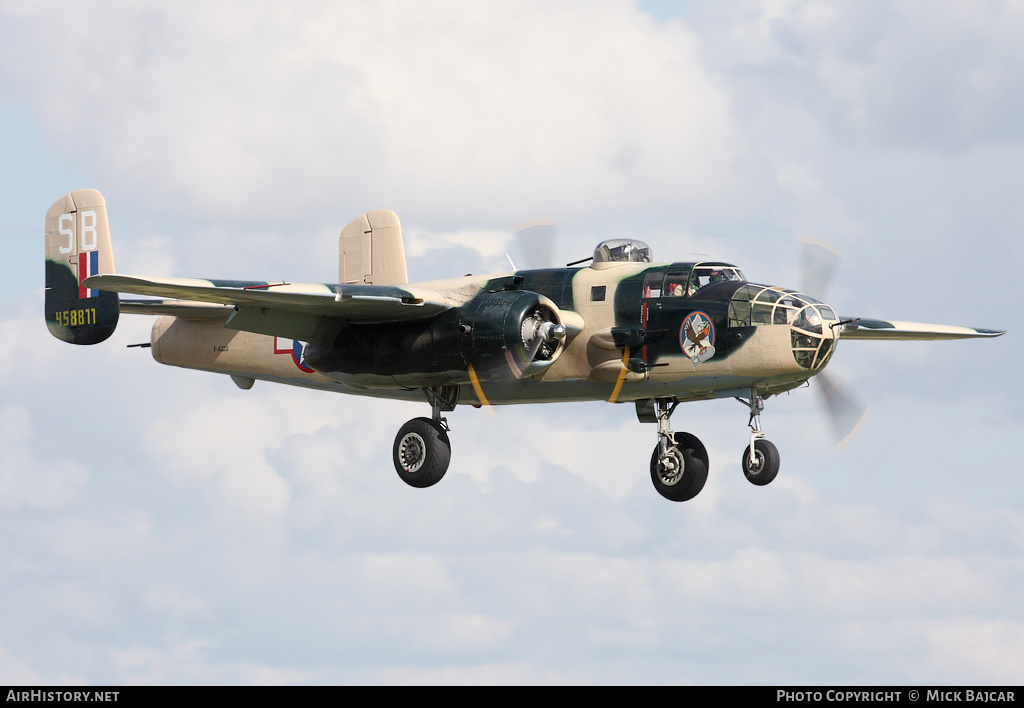 Aircraft Photo of F-AZZU / 458811 | North American B-25J Mitchell | USA - Air Force | AirHistory.net #32491