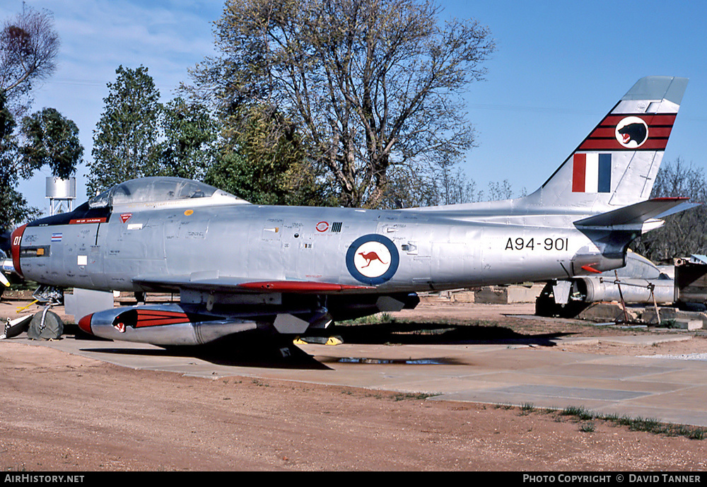 Aircraft Photo of A94-901 | Commonwealth CA-27 Sabre Mk31 | Australia - Air Force | AirHistory.net #32510