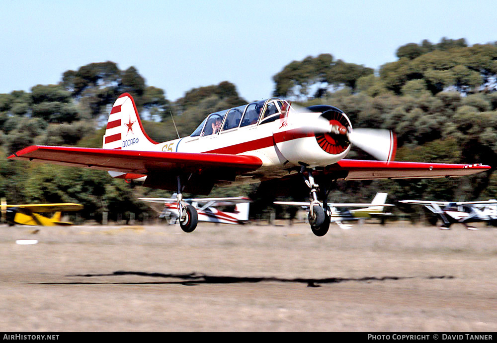 Aircraft Photo of VH-YAK / 65 yellow | Yakovlev Yak-52 | Soviet Union - Air Force | AirHistory.net #32528