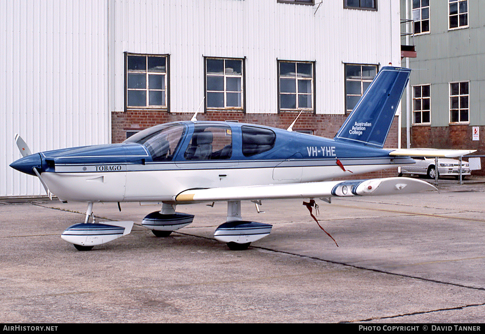 Aircraft Photo of VH-YHE | Socata TB-10 Tobago | Australian Aviation College | AirHistory.net #32535