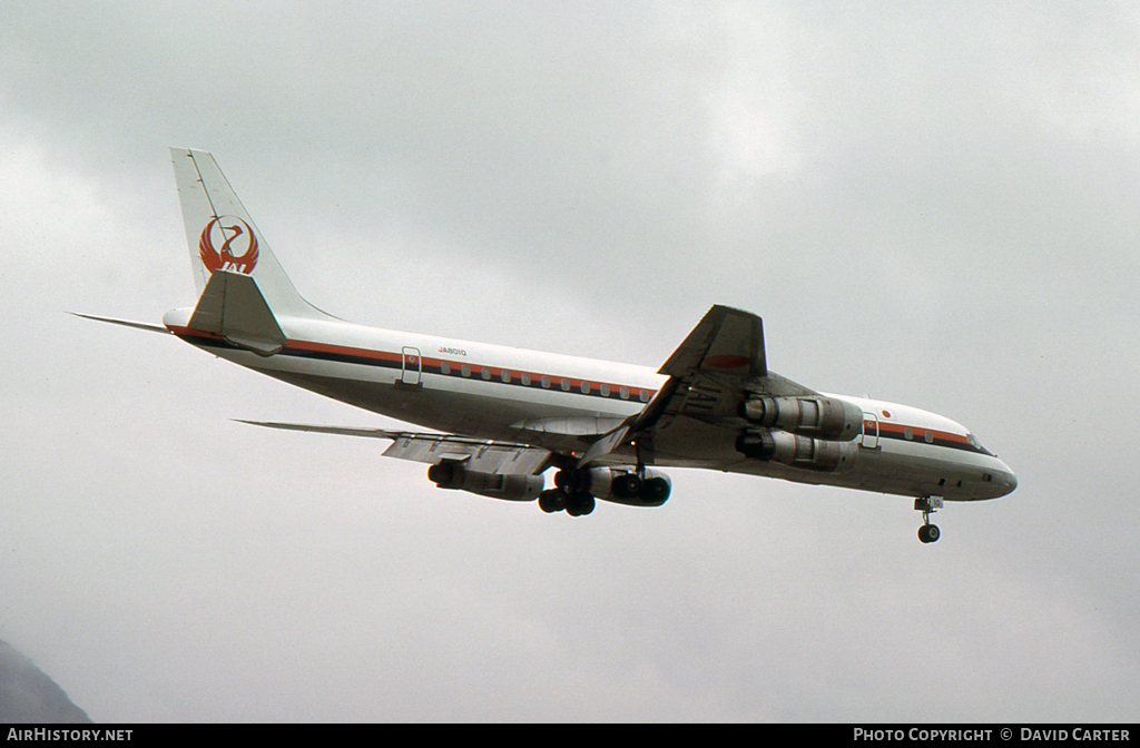 Aircraft Photo of JA8010 | Douglas DC-8-53 | Japan Air Lines - JAL | AirHistory.net #32564