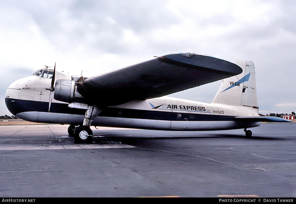 Aircraft Photo of VH-SJG | Bristol 170 Freighter Mk31E | Air Express | AirHistory.net #32568