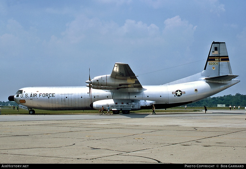 Aircraft Photo of 56-2008 / 62008 | Douglas C-133A Cargomaster | USA - Air Force | AirHistory.net #32571