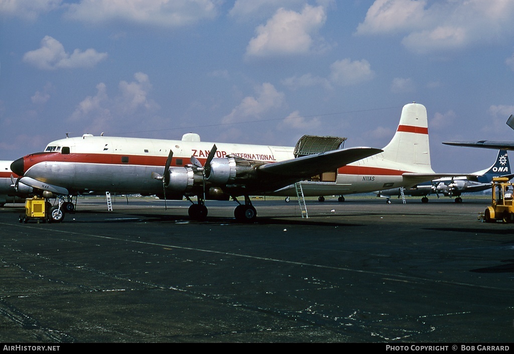 Aircraft Photo of N111AS | Douglas DC-6B(F) | Zantop International Airlines | AirHistory.net #32572