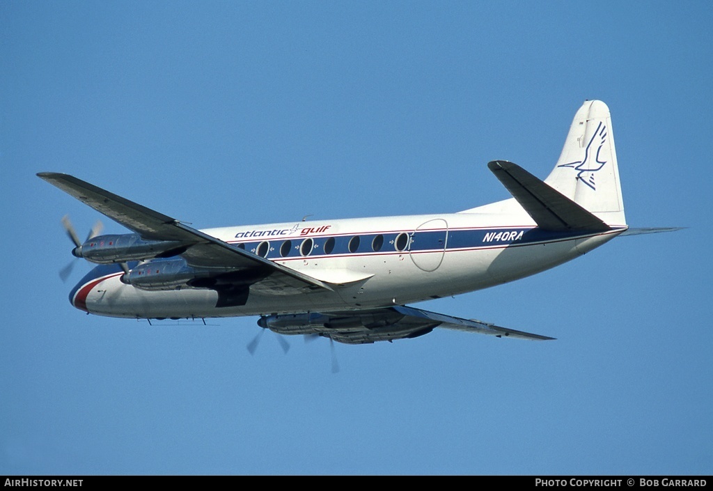 Aircraft Photo of N140RA | Vickers 745D Viscount | Atlantic Gulf Airlines | AirHistory.net #32573