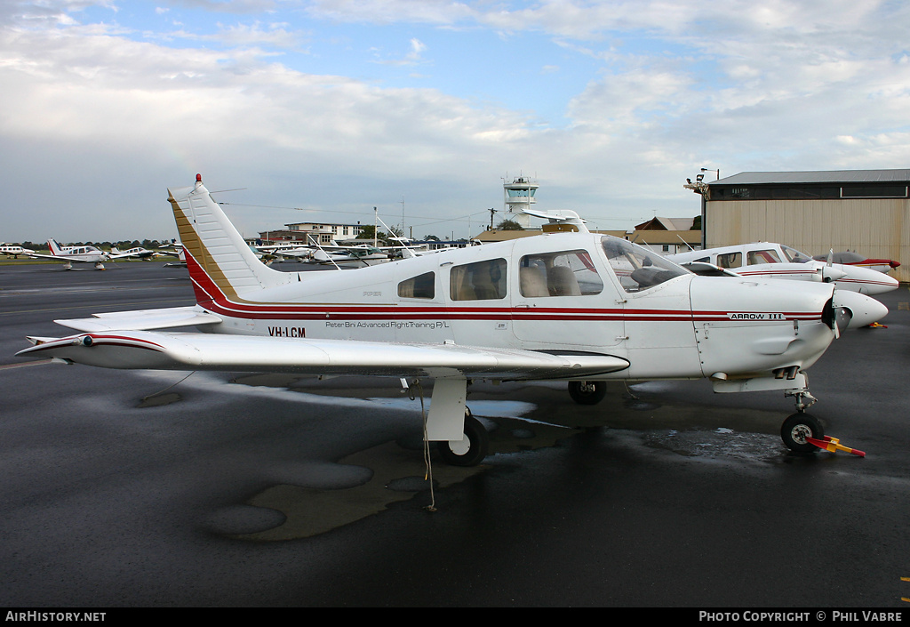 Aircraft Photo of VH-LCM | Piper PA-28R-201 Arrow III | Peter Bini Advanced Flight Training | AirHistory.net #32576