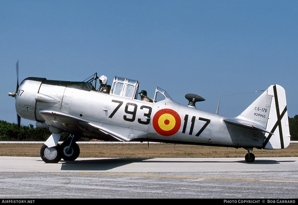 Aircraft Photo of N29965 / C6-176 | North American SNJ-5 Texan | Spain - Air Force | AirHistory.net #32577