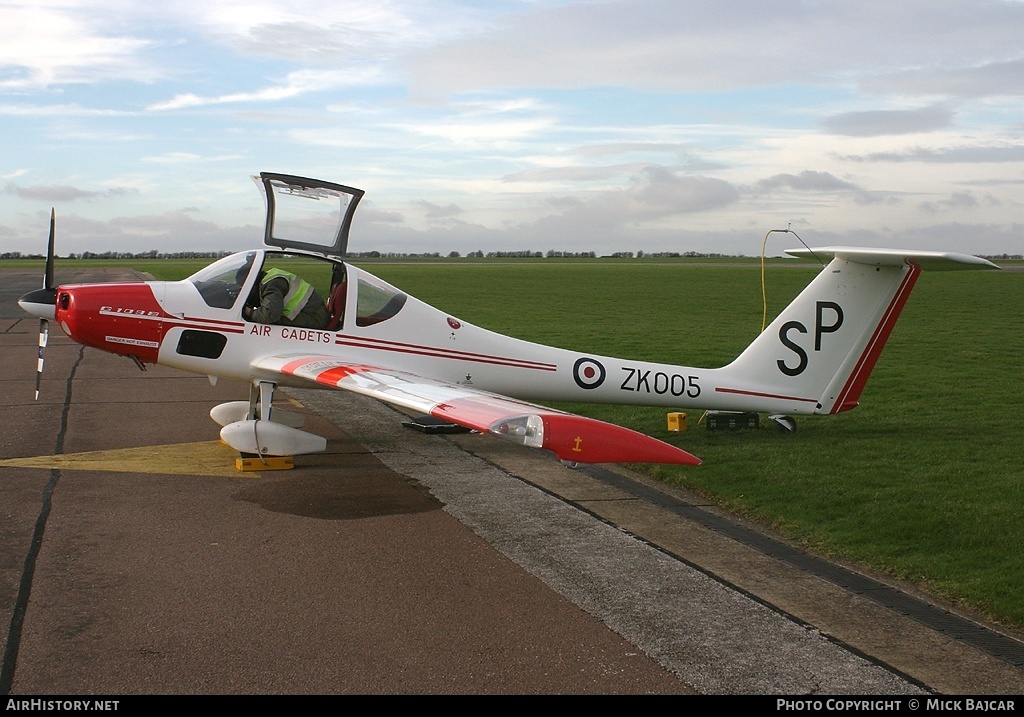 Aircraft Photo of ZK005 | Grob G-109B Vigilant T1 | UK - Air Force | AirHistory.net #32580