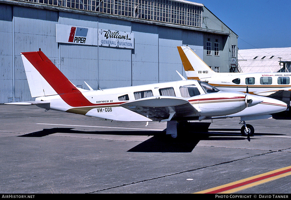 Aircraft Photo of VH-CGS | Piper PA-34-200T Seneca II | AirHistory.net #32587