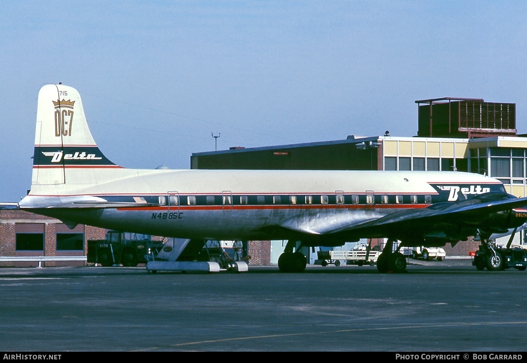 Aircraft Photo of N4885C | Douglas DC-7B | Delta Air Lines | AirHistory.net #32589