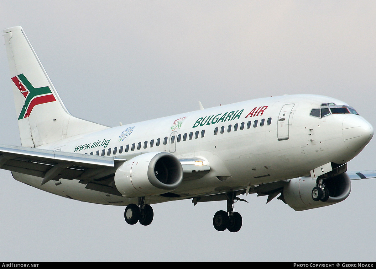 Aircraft Photo of LZ-BOQ | Boeing 737-522 | Bulgaria Air | AirHistory.net #32594