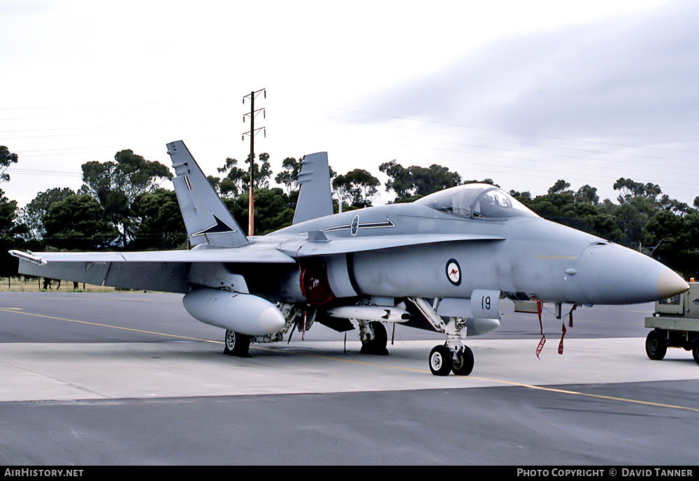 Aircraft Photo of A21-19 | McDonnell Douglas F/A-18A Hornet | Australia - Air Force | AirHistory.net #32621
