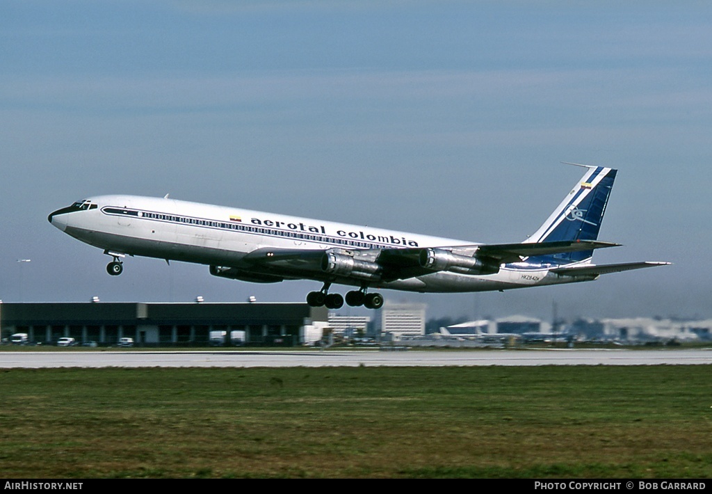 Aircraft Photo of HK-2842X | Boeing 707-323C | Aerotal - Aerolíneas Territoriales de Colombia | AirHistory.net #32623