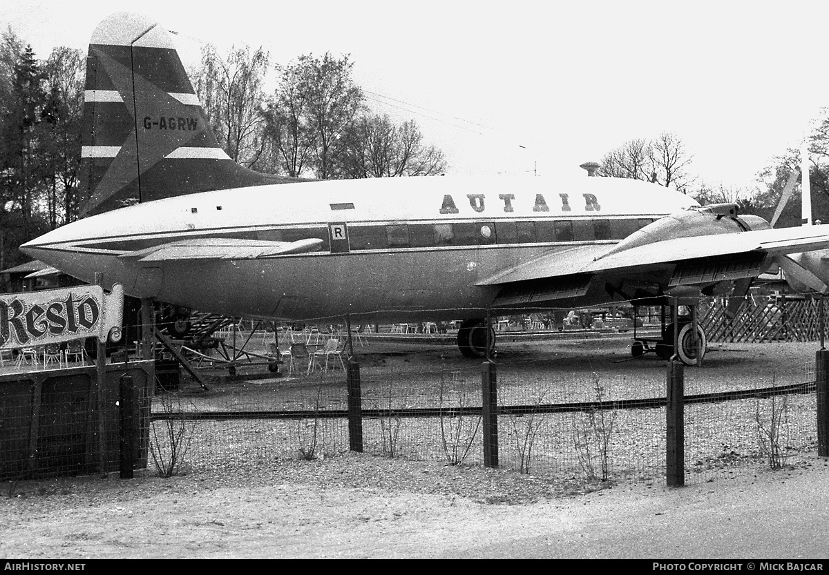 Aircraft Photo of G-AGRW | Vickers 639 Viking 1 | Autair International | AirHistory.net #32631