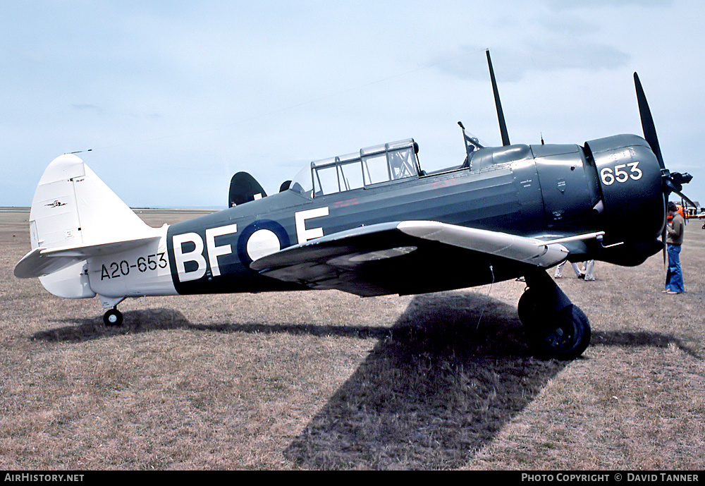 Aircraft Photo of VH-BFF / A20-653 | Commonwealth CA-16 Wirraway Mk3 | Australia - Air Force | AirHistory.net #32635