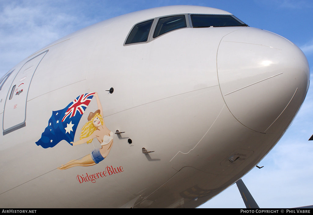 Aircraft Photo of VH-VOZ | Boeing 777-3ZG/ER | V Australia | AirHistory.net #32643