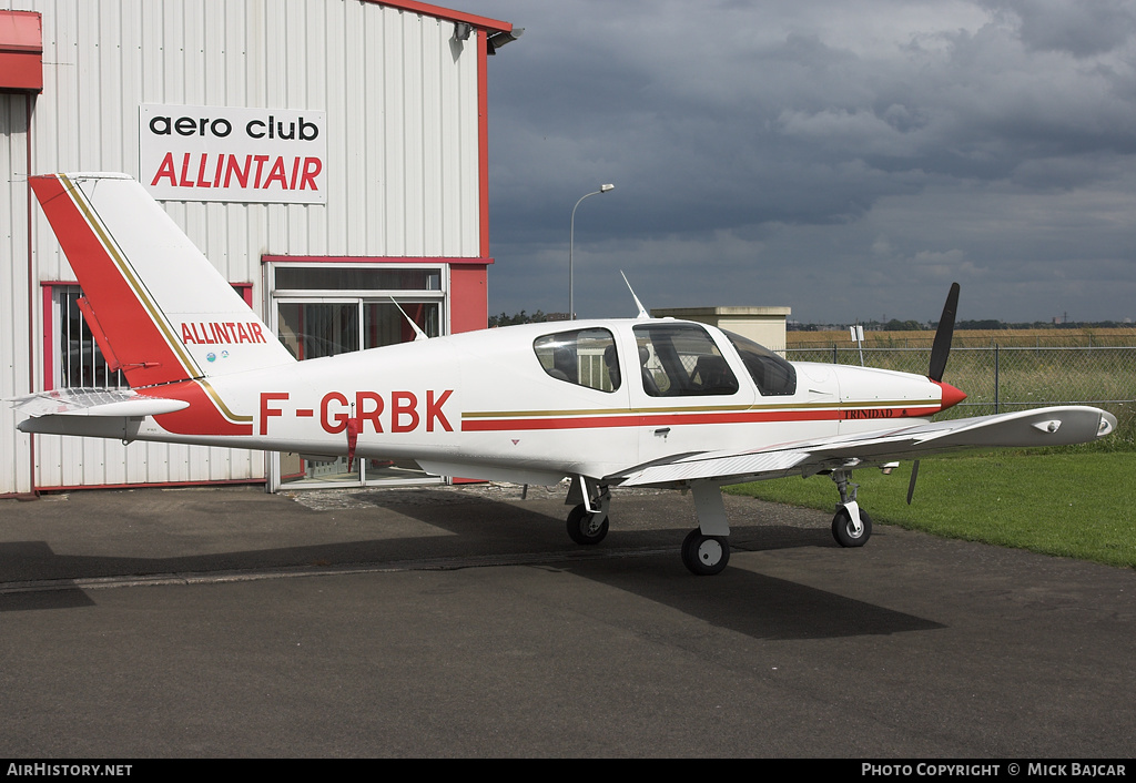 Aircraft Photo of F-GRBK | Socata TB-20 Trinidad | Allintair | AirHistory.net #32646