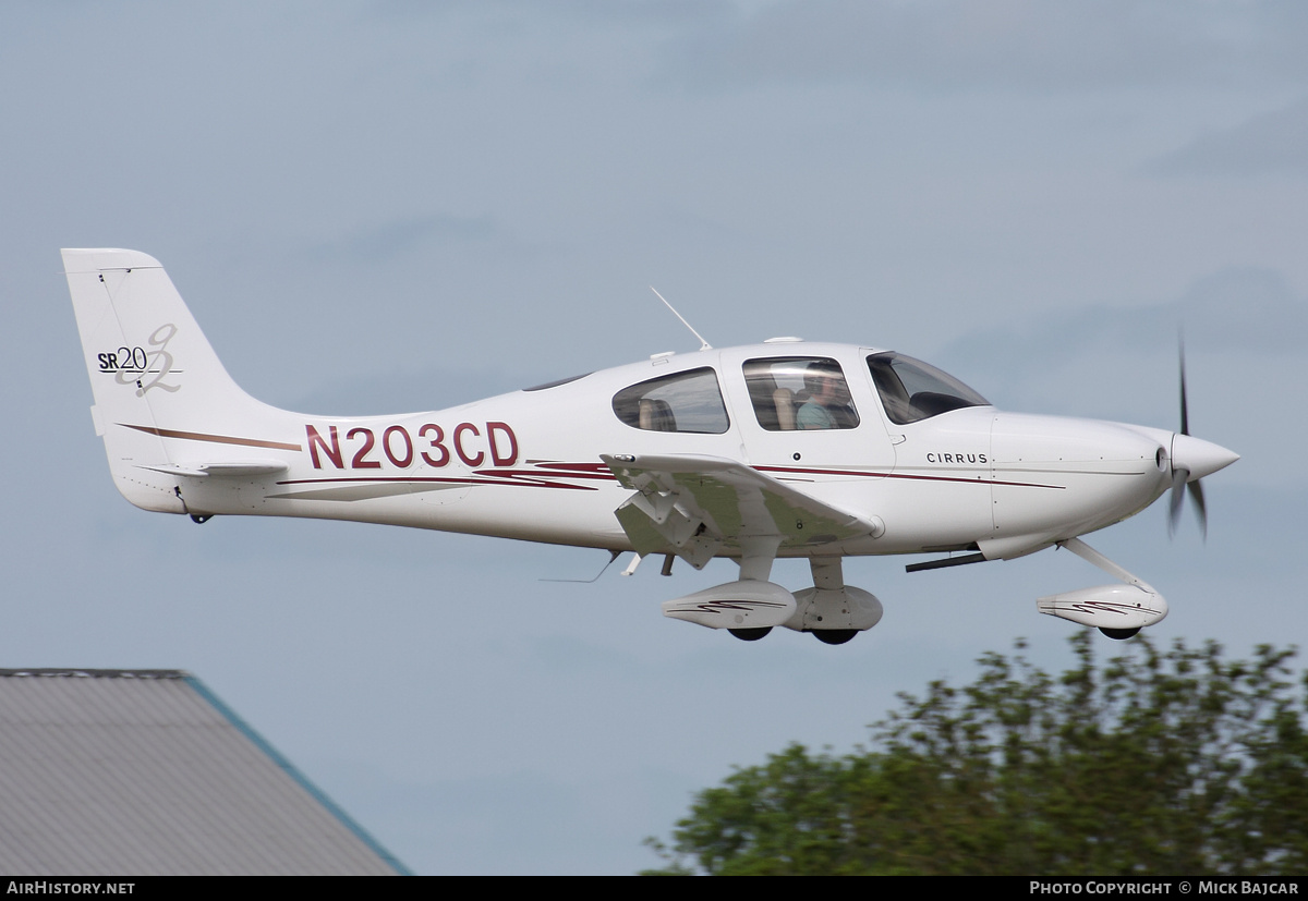 Aircraft Photo of N203CD | Cirrus SR-20 G2 | AirHistory.net #32665