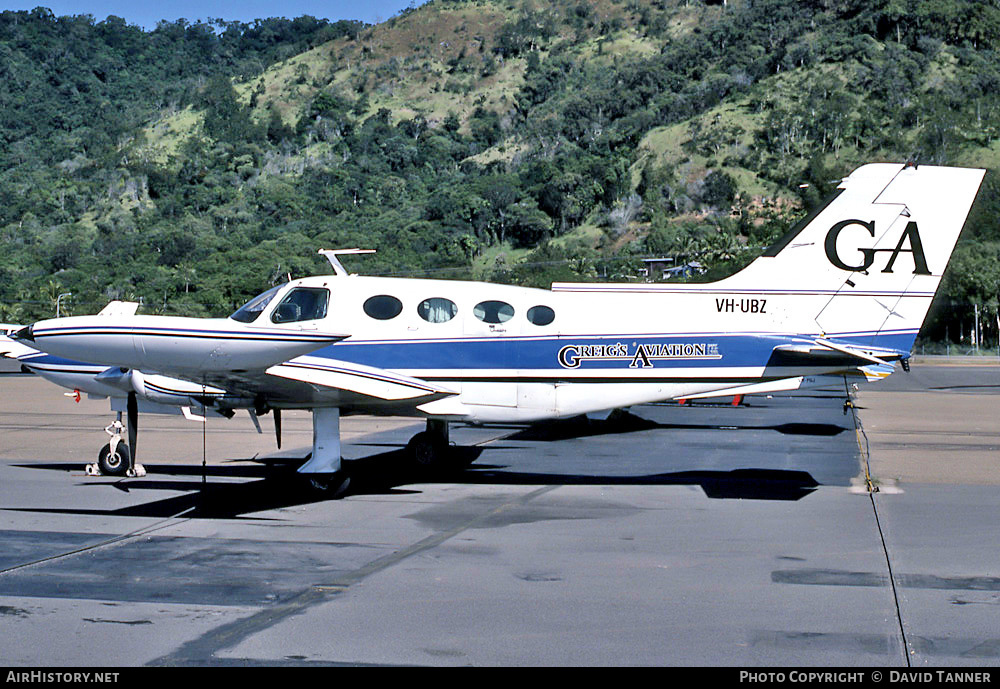 Aircraft Photo of VH-UBZ | Cessna 402B Businessliner | Greig's Aviation | AirHistory.net #32667