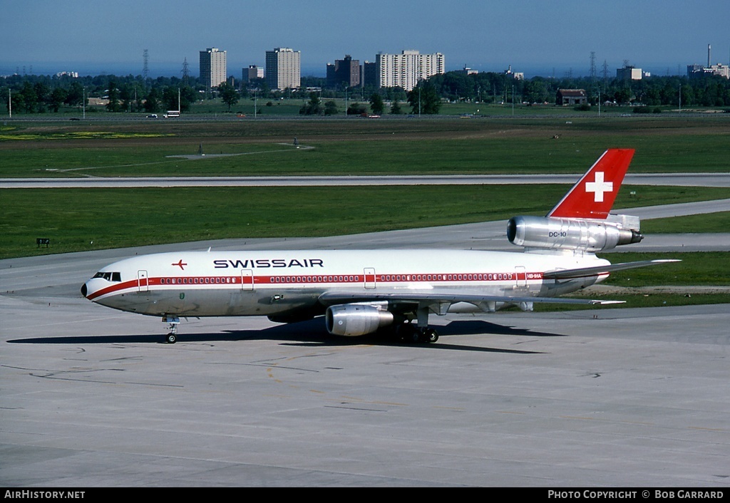 Aircraft Photo of HB-IHA | McDonnell Douglas DC-10-30 | Swissair | AirHistory.net #32670
