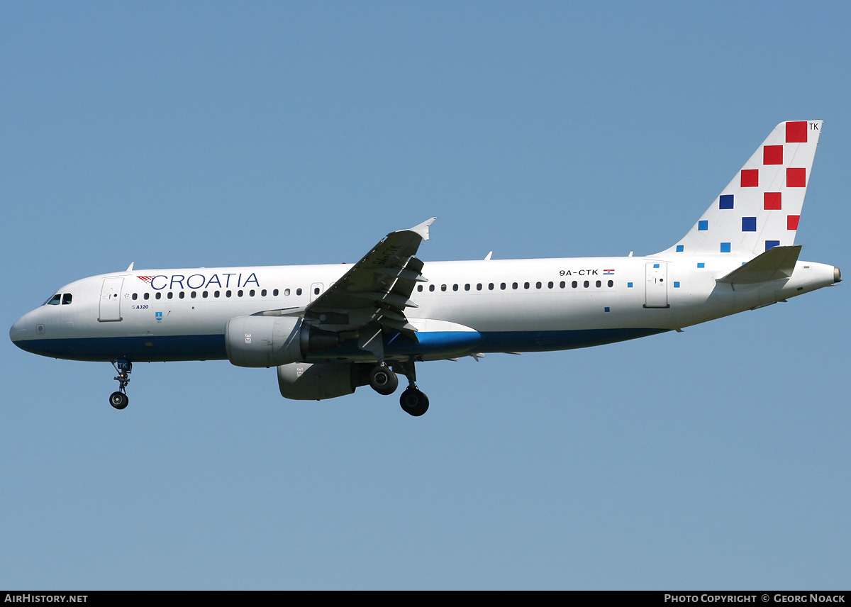 Aircraft Photo of 9A-CTK | Airbus A320-214 | Croatia Airlines | AirHistory.net #32695