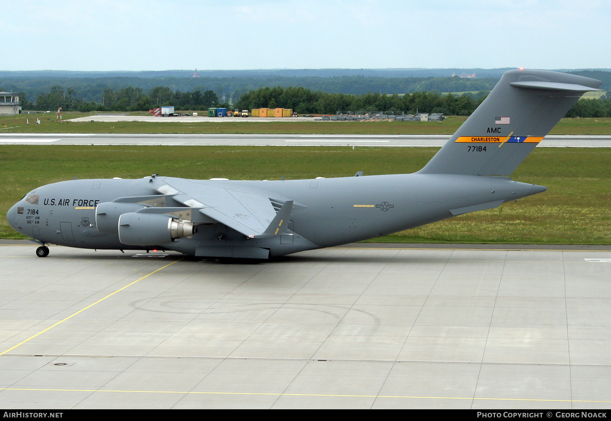 Aircraft Photo of 07-7184 / 77184 | Boeing C-17A Globemaster III | USA - Air Force | AirHistory.net #32699