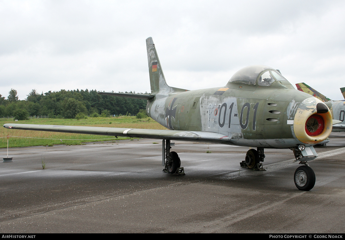 Aircraft Photo of 0101 | Canadair CL-13B Sabre 6 | Germany - Air Force | AirHistory.net #32708
