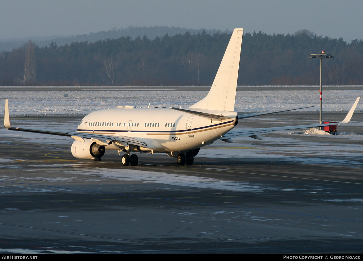 Aircraft Photo of A6-DAS | Boeing 737-7Z5 BBJ | Abu Dhabi Amiri Flight | AirHistory.net #32725