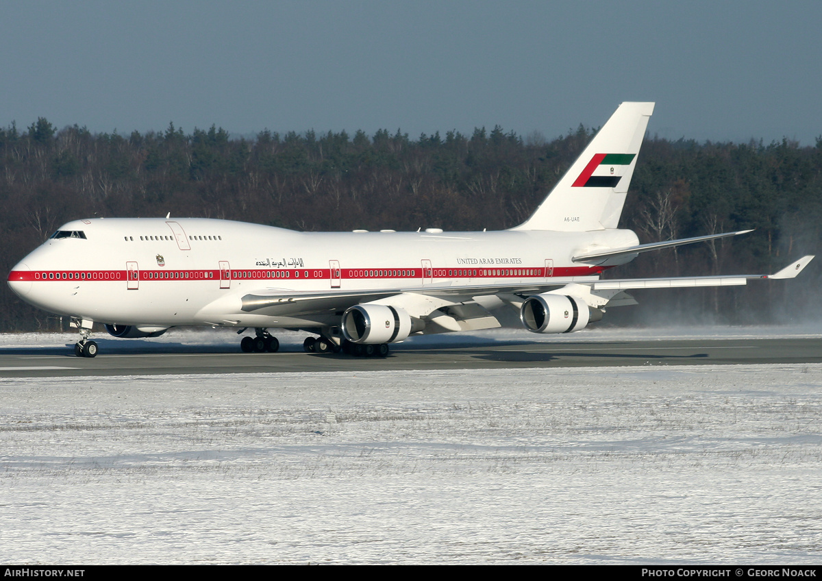 Aircraft Photo of A6-UAE | Boeing 747-48EM | United Arab Emirates Government | AirHistory.net #32730
