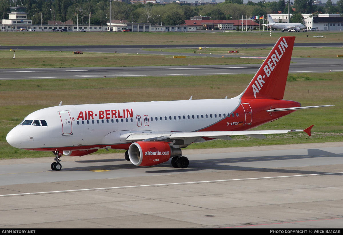 Aircraft Photo of D-ABGH | Airbus A319-112 | Air Berlin | AirHistory.net #32733