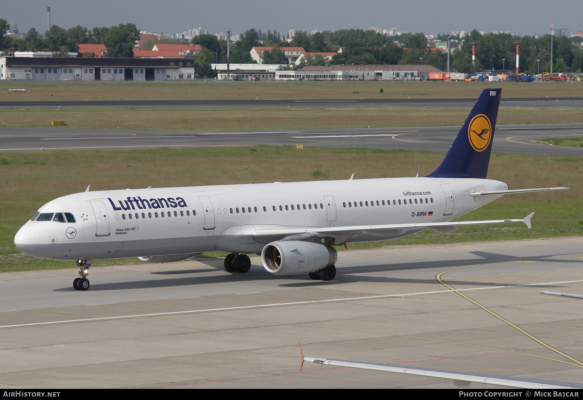 Aircraft Photo of D-AIRW | Airbus A321-131 | Lufthansa | AirHistory.net #32735