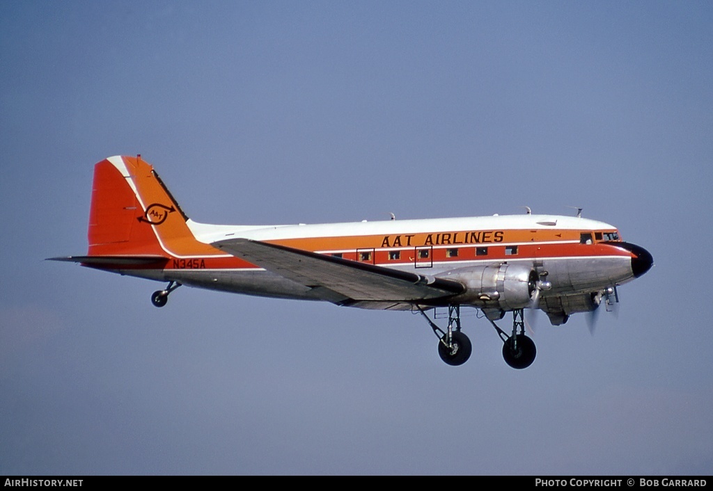 Aircraft Photo of N345A | Douglas C-47A Skytrain | AAT Airlines - American Air Taxi | AirHistory.net #32755