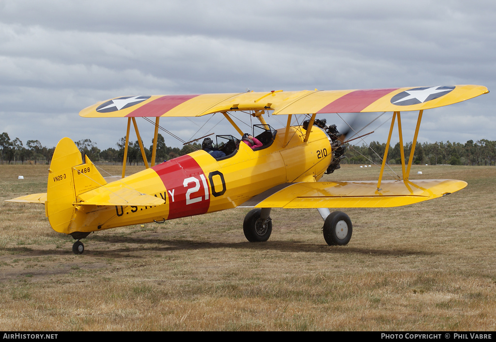 Aircraft Photo of VH-EYC / 6488 | Boeing N2S-3 Kaydet (B75N1) | USA - Navy | AirHistory.net #32774