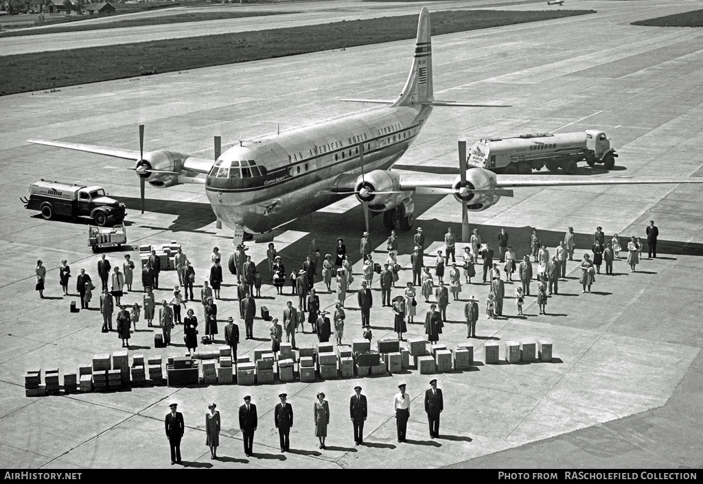 Aircraft Photo of N1024V | Boeing 377-10-26 Stratocruiser | Pan American World Airways - PAA | AirHistory.net #32786