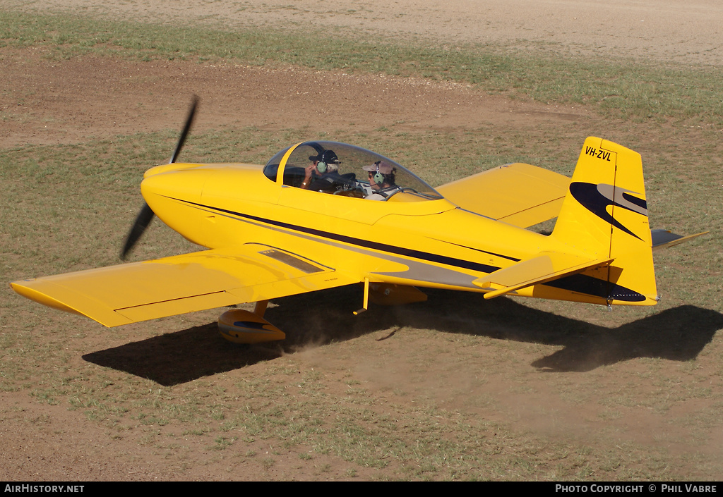 Aircraft Photo of VH-ZVL | Van's RV-8A | AirHistory.net #32800