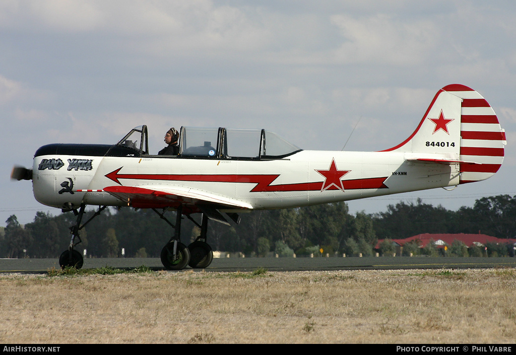 Aircraft Photo of VH-KMM | Yakovlev Yak-52 | Soviet Union - Air Force | AirHistory.net #32828