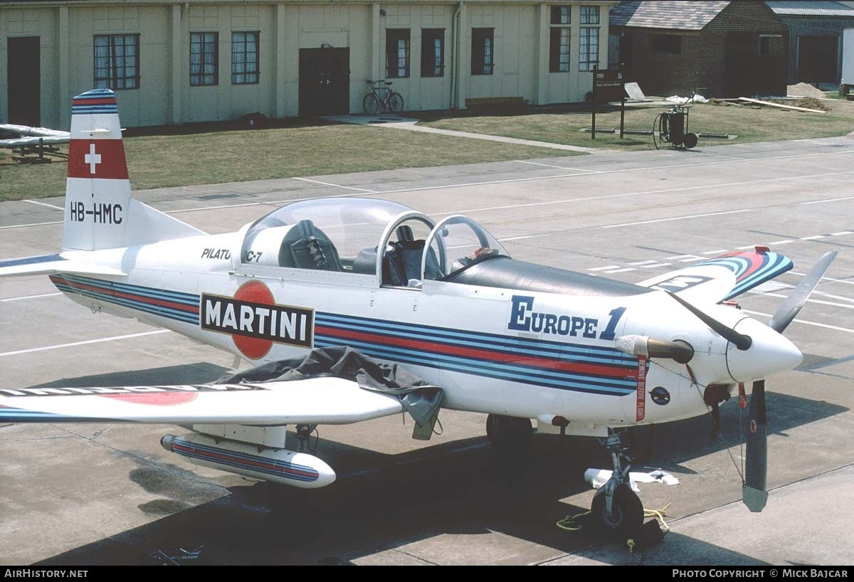 Aircraft Photo of HB-HMC | Pilatus PC-7 | Patrouille Martini | AirHistory.net #32861