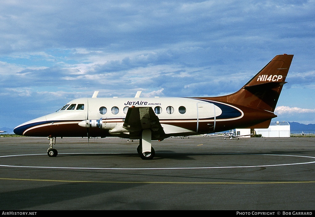 Aircraft Photo of N114CP | Handley Page HP-137 Jetstream 1 | JetAire Airlines | AirHistory.net #32872
