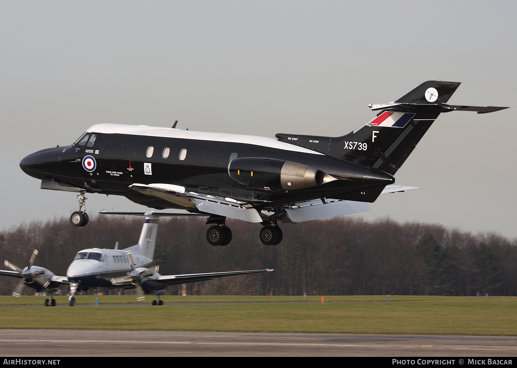 Aircraft Photo of XS739 | Hawker Siddeley HS-125-2 Dominie T1 | UK - Air Force | AirHistory.net #32878