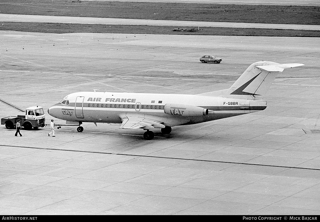 Aircraft Photo of F-GBBR | Fokker F28-1000 Fellowship | Air France | AirHistory.net #32889