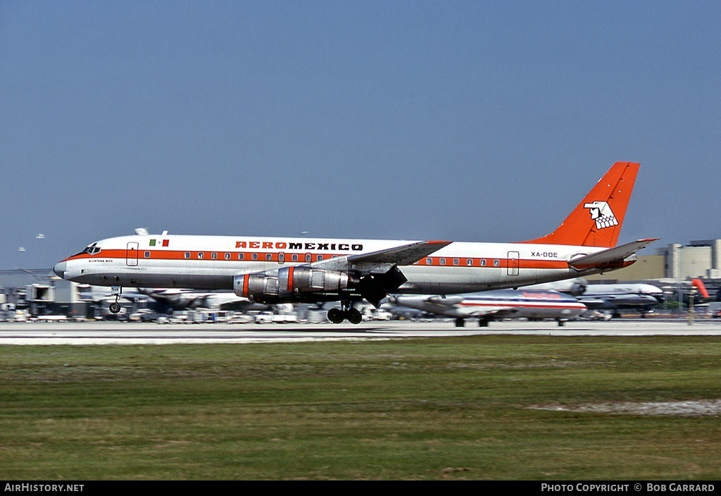 Aircraft Photo of XA-DOE | Douglas DC-8-51 | AeroMéxico | AirHistory.net #32895
