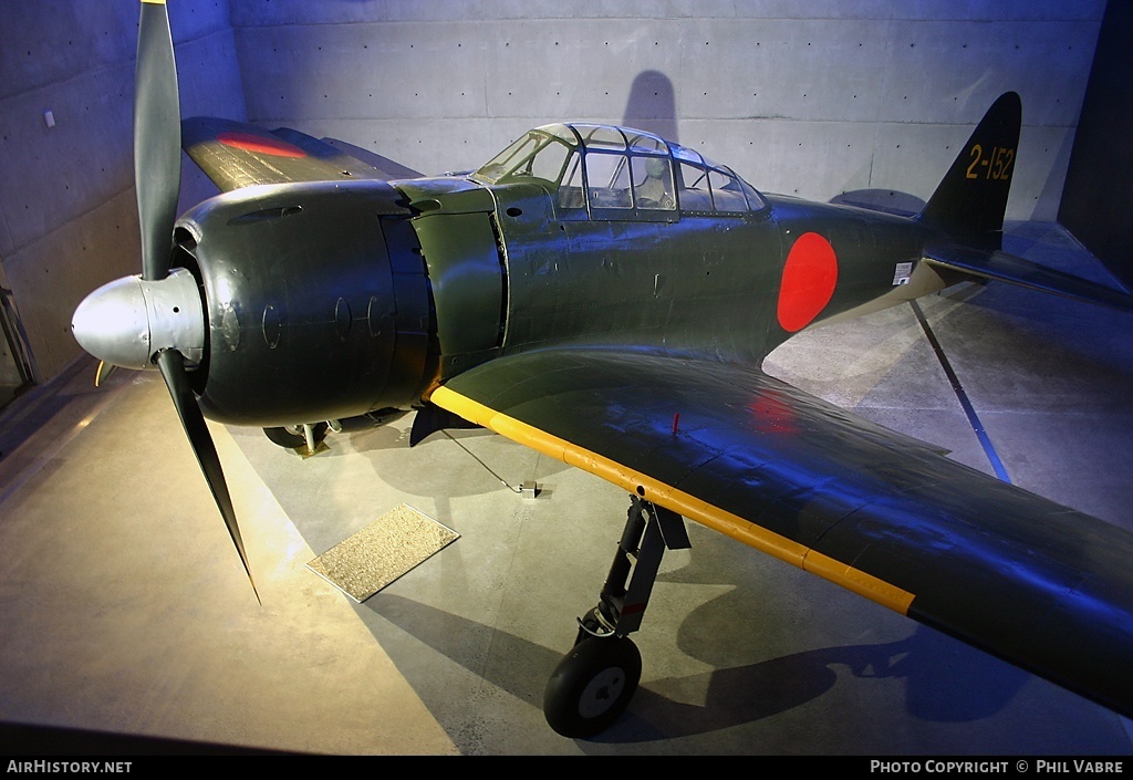 Aircraft Photo of 2-152 | Mitsubishi A6M3 Reisen (Zero) | Japan - Navy | AirHistory.net #32900
