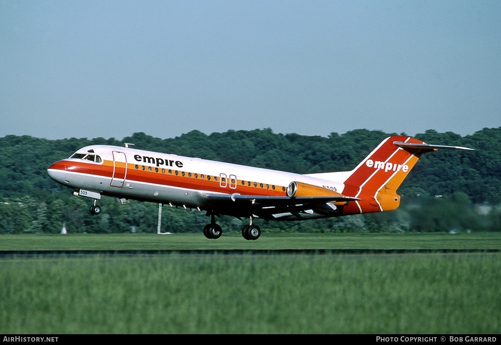 Aircraft Photo of N509 | Fokker F28-4000 Fellowship | Empire Airlines | AirHistory.net #32913
