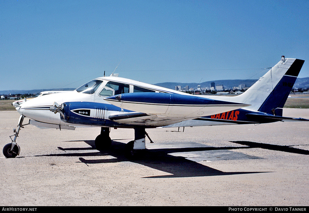 Aircraft Photo of VH-RCJ | Cessna 310G | South Australian and Territory Air Services - SAATAS | AirHistory.net #32920
