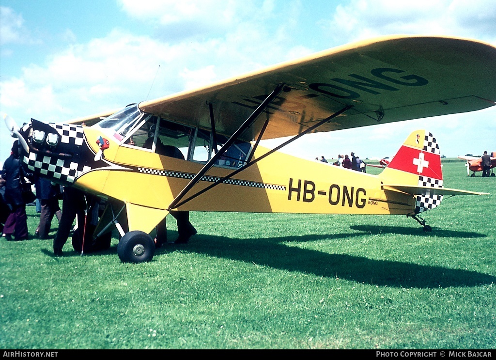 Aircraft Photo of HB-ONG | Piper J-3C-90 Cub | AirHistory.net #32921
