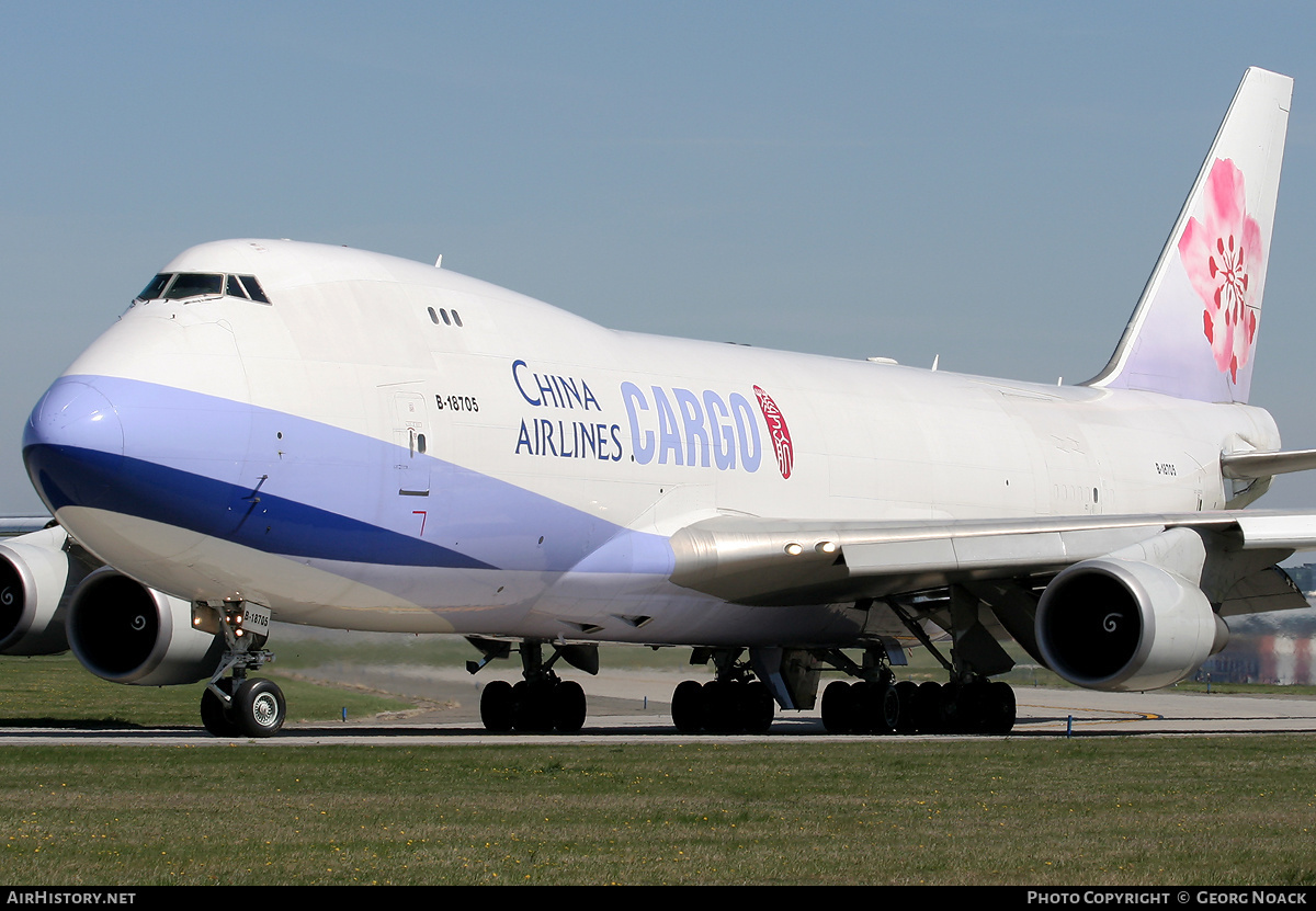 Aircraft Photo of B-18705 | Boeing 747-409F/SCD | China Airlines Cargo | AirHistory.net #32945