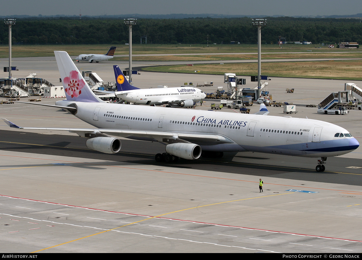 Aircraft Photo of B-18803 | Airbus A340-313 | China Airlines | AirHistory.net #32946
