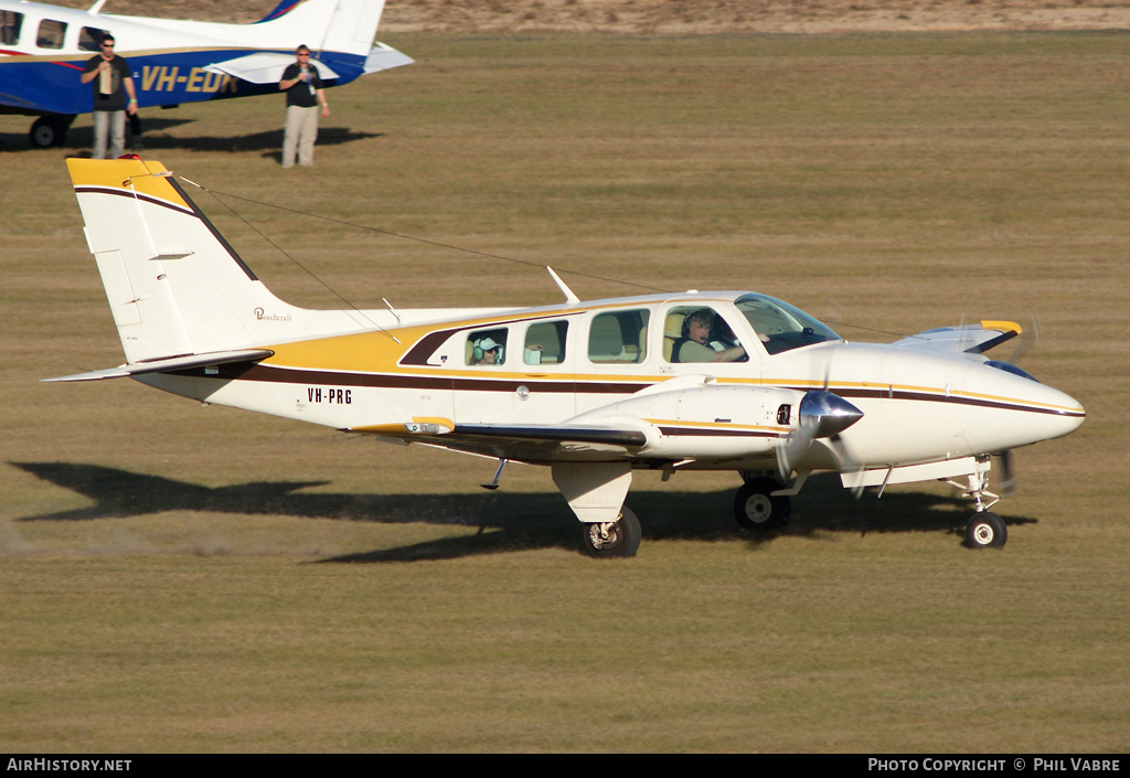 Aircraft Photo of VH-PRG | Beech 58 Baron | AirHistory.net #32976