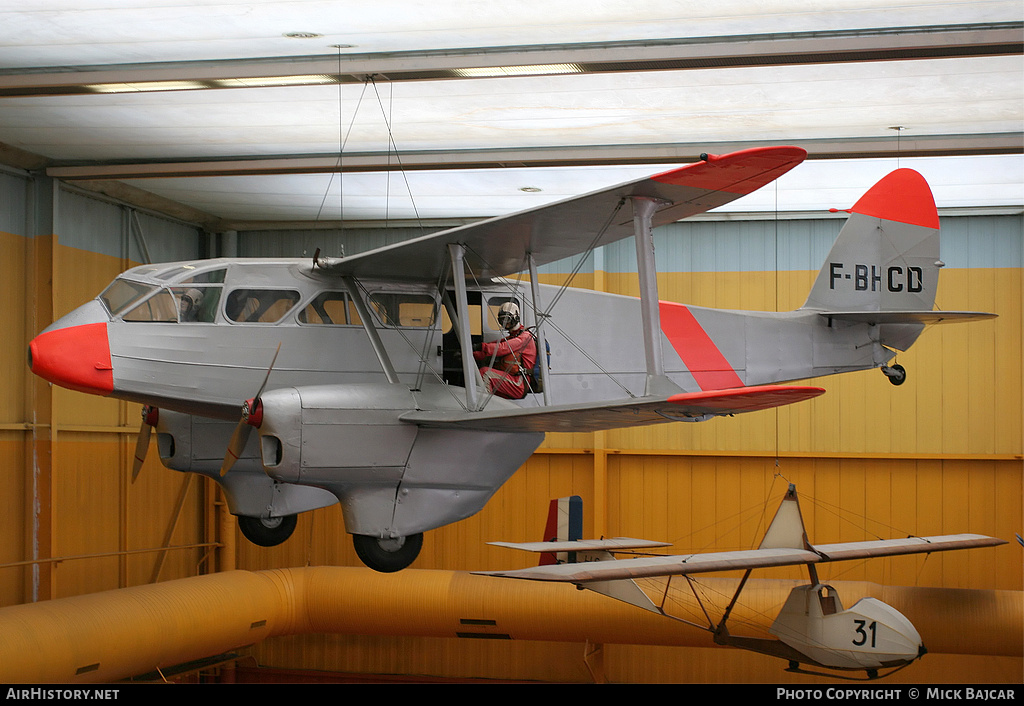 Aircraft Photo of F-BHCD | De Havilland D.H. 89A Dragon Rapide | AirHistory.net #32994