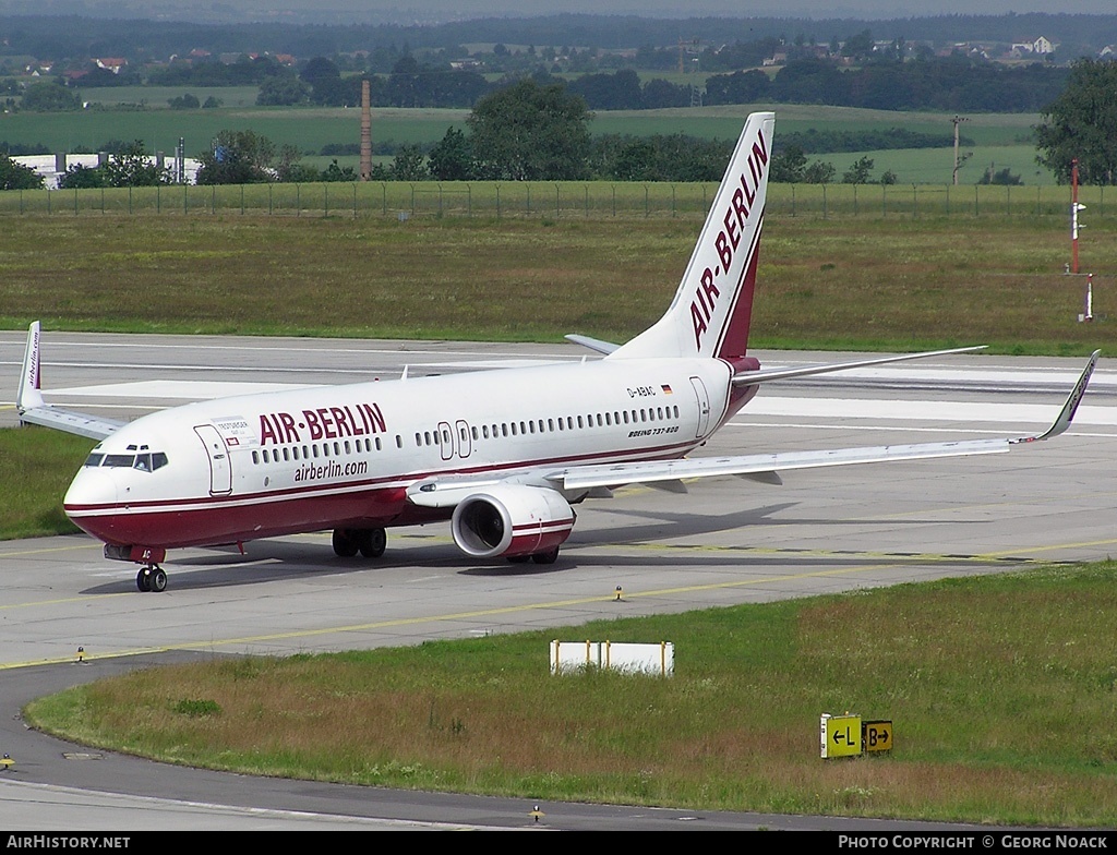 Aircraft Photo of D-ABAC | Boeing 737-86J | Air Berlin | AirHistory.net #32995
